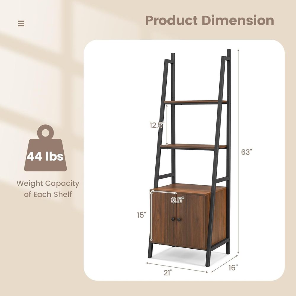 kula 4-Tier Ladder Shel with C - Storage & Organization ulasan dan harga