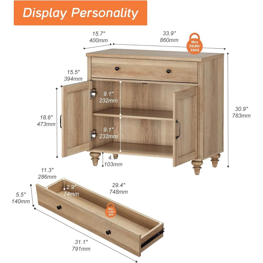 TV Stand or 43 inch TV with 2  - Storage & Organization ulasan dan harga