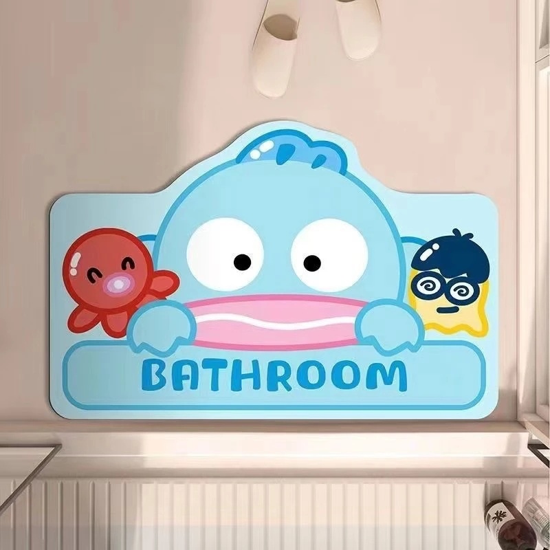 2026 New Kuromi Die Cut Diatom - Quick Dry Diatomite Bath Mat ulasan dan harga
